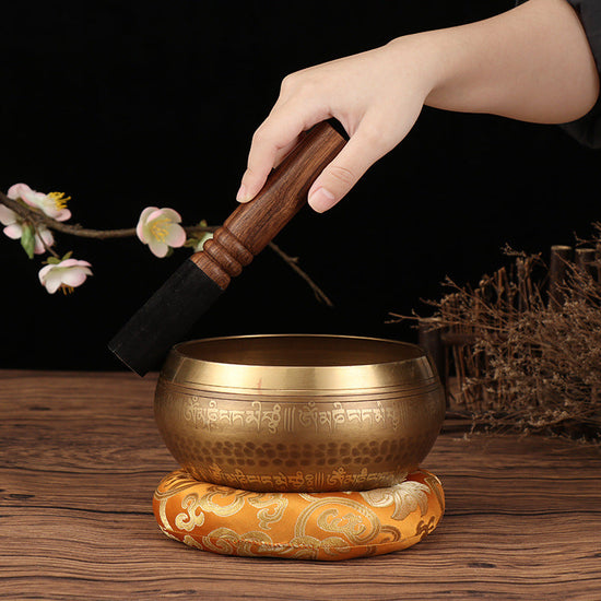 Tibetan Singing Bowl: The Resonant Guardian | Woody&