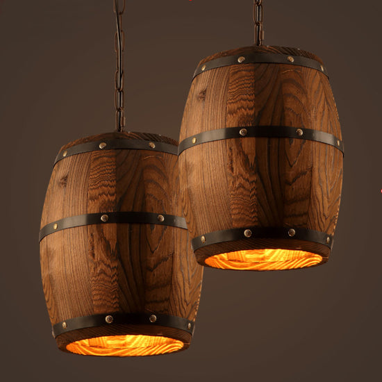 Wooden Wine Chandelier: The Cellar Forge | Woody&