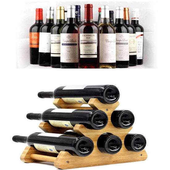 Bamboo Wine Rack: The Bamboo Pylon | Woody&