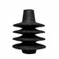 Retro Wooden Vase: The Zen Tuo-Pattern Vessel | Woody&
