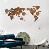 3D Wooden Wall Clock  | Woody&