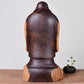 Wooden Buddha Statue: The Ebony Laughing Guardian | Woody&