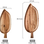 Wooden Tea Tray: The Leaf Sanctuary | Woody's Rituals