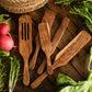 Wooden Spatula - Professional-Grade Teak Cooking Spatula Wood 14
