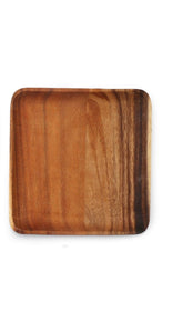 Acacia Rectangular Wooden Plate - Premium Wood by Woody Kitchenware