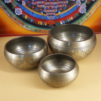 Handmade Buddha Sound Yoga Bowl - Premium Wood by Woody Kitchenware