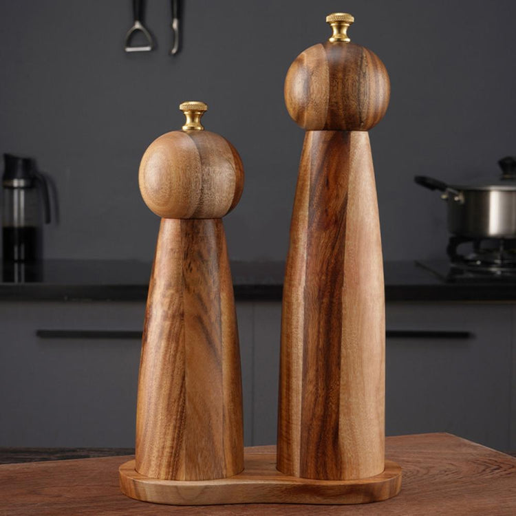Grinder Round Head Wood Grinder - Premium Wood by Woody Kitchenware