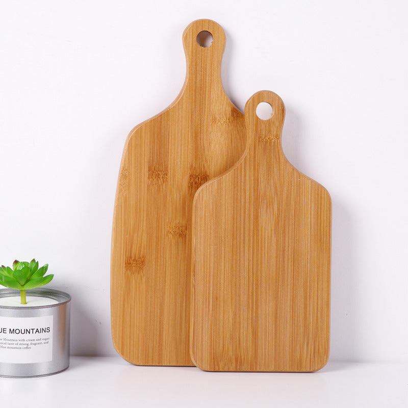 Wooden Cutting Board with Handle - Easy Hanging & Storage