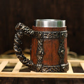 Handcrafted Vintage Stainless Steel - Premium Woo by Woody Kitchenware