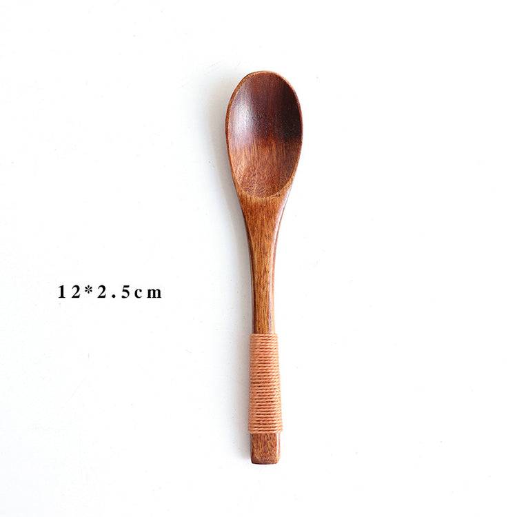 Wooden Spoon Baby Eating - Premium Wood by Woody Kitchenware