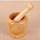 Wooden Garlic Mortar: The Flavor Forge | Woody&
