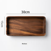 Wooden Storage Tray: The Monolithic Counter Basin | Woody&
