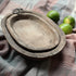Artisan Wooden Tray by Woody’s Rituals — Rustic Charred: Artisan Paulownia Wood "Old Style" Oval Tray&Plate...