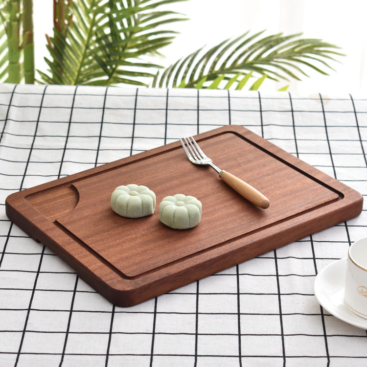 Wooden Steak Wooden Plate Pizza Board - Premium Wood by Woody Kitchenware