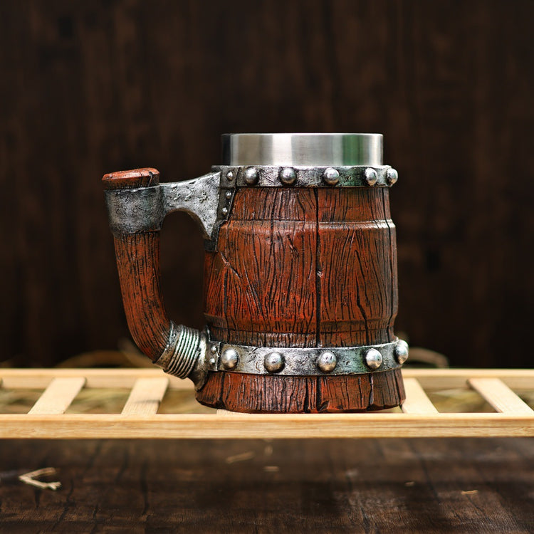 Handcrafted Vintage Stainless Steel - Premium Woo by Woody Kitchenware