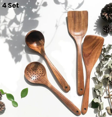 Wooden Spatula Cookware Kitchenware - Premium Woo by Woody Kitchenware