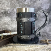 Wooden Barrel Mug: The Brewery Pylon | Woody&