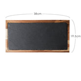 Rock Wood Board Tray: The StoneWood Stage | Woody&