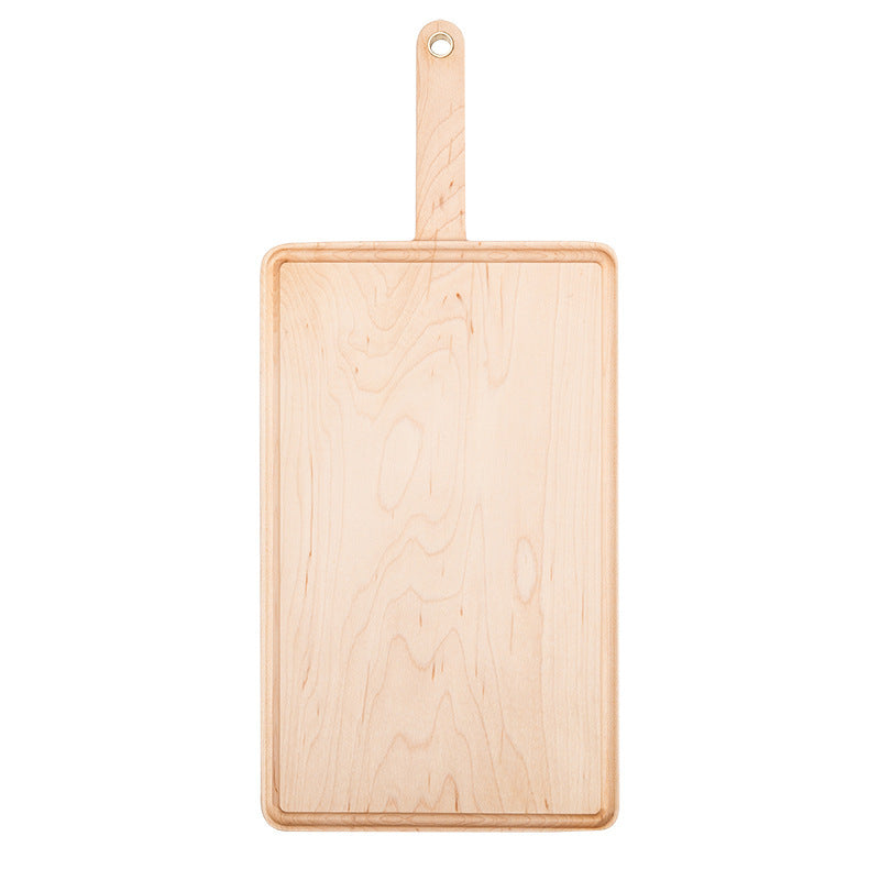 Wooden Chopping Board with Juice Groove - Mess-Free Food Prep