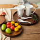 Round Wooden Tray: The Timber Centerpiece | Woody&