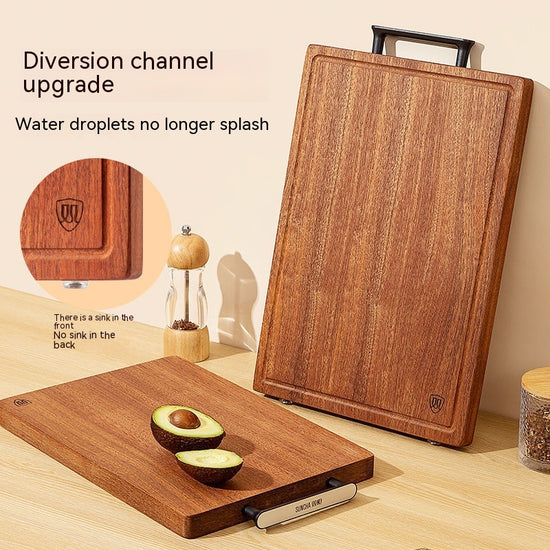 Ebony Cutting Board Solid Cutting Board - Premium Wood by Woody Kitchenware