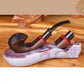 Handmade Wooden Pipe: The Artisan Freestyle Monolith | Woody&