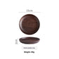 Walnut Wood Plate: Black Walnut Round Dish | Woody&
