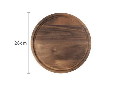 Black Walnut Cutting Board & Serving Tray - Whole Wood, Multi-Use