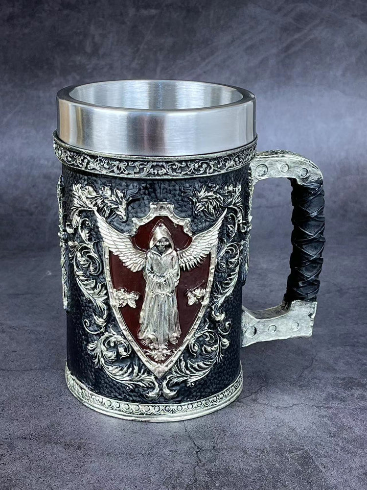 Medieval Beer Steins Retro - Stainless Steel by Woody Kitchenware