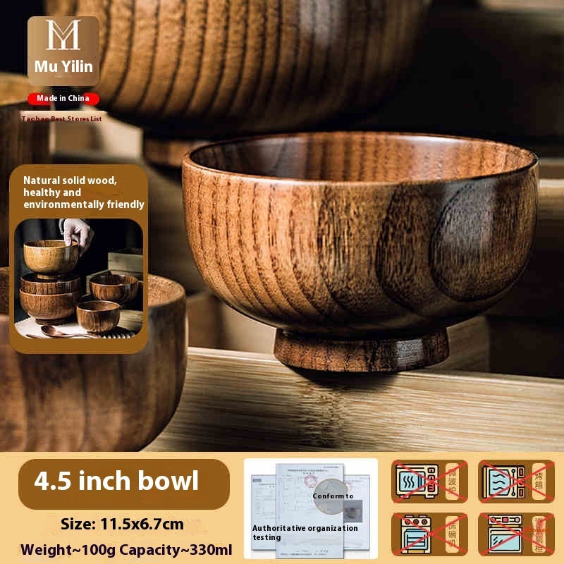 Household Wooden Wild Jujube - Premium Wood by Woody Kitchenware