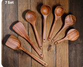 Wooden Spatula Cookware Kitchenware - Premium Woo by Woody Kitchenware