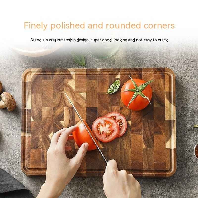 Acacia Mangium Thick Cutting Board – Durable & Stylish Kitchen Essential