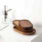 Oval Wooden Tray: The Serene Workspace | Woody&