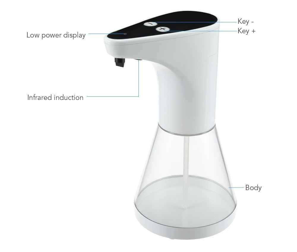 Automatic Sensor Soap Dispenser – Touch-Free Hygiene for Your Home or Office