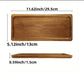 Acacia Wood Tray: The Kyoto Rectangular Tray | Woody&
