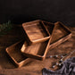 Wooden Storage Tray: The Monolithic Counter Basin | Woody&