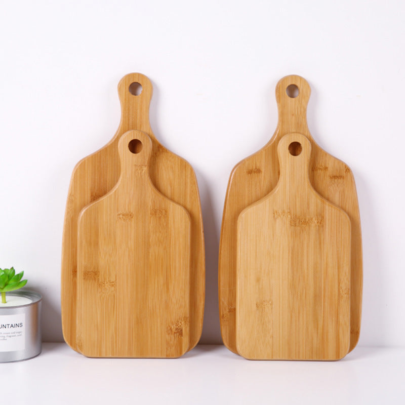 Wooden Cutting Board with Handle - Easy Hanging & Storage