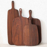 Black Walnut Bread & Pizza Board – Rustic Serving Platter