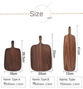 Black Walnut Bread & Pizza Board – Rustic Serving Platter