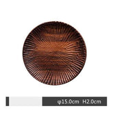 Black Walnut Round Breakfast Tray – Elevate Your Morning Ritual