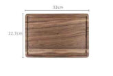 Black Walnut Wood Cutting Board – Creative Whole Tray for Kitchen