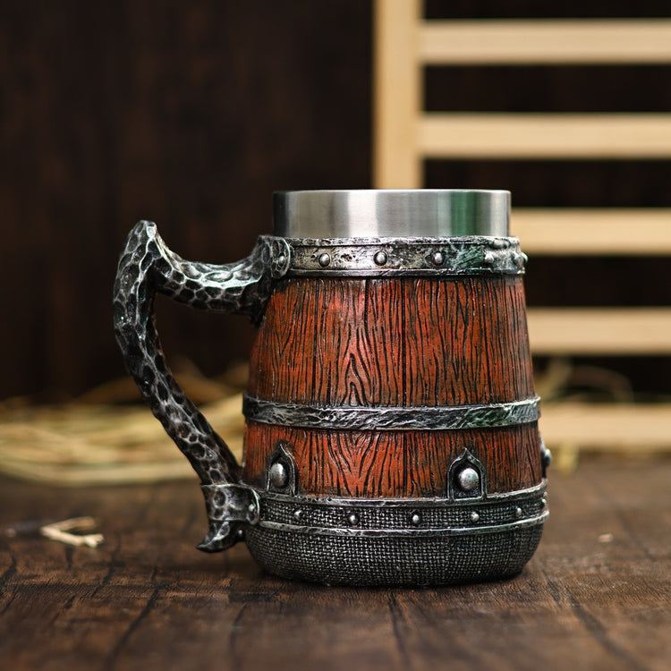 Handcrafted Vintage Stainless Steel - Premium Woo by Woody Kitchenware