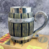 Wooden Barrel Mug: The Brewery Pylon | Woody&
