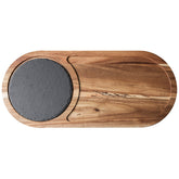 Rectangular Sushi Pastry Dessert Tray - Premium Wood by Woody Kitchenware