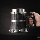 Large Handle Beer Mug: The Monolithic Pylon | Woody&