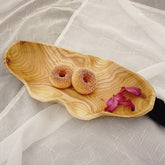 rustic paulownia wooden tray for home decor and serving