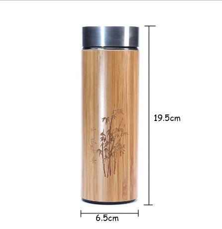 Creative Bamboo Cup 360ml – Sip Sustainably, Savor Elegantly