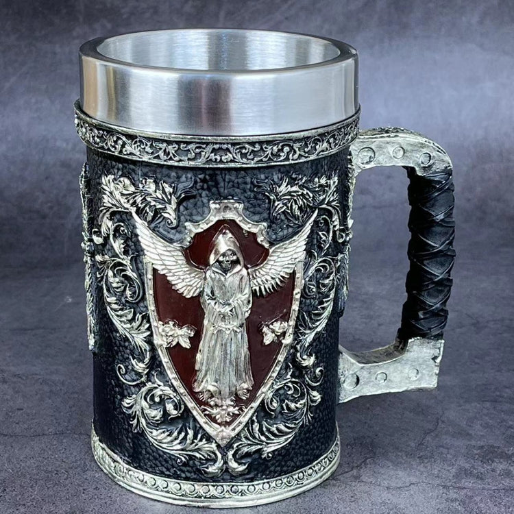 Medieval Beer Steins Retro - Stainless Steel by Woody Kitchenware