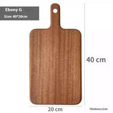 Solid Wood Vegetable Cutting - Premium Wood by Woody Kitchenware