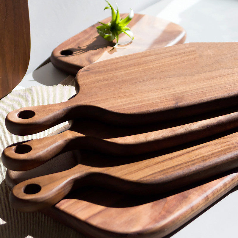 Black Walnut Pizza Tray - Premium Wood by Woody Kitchenware